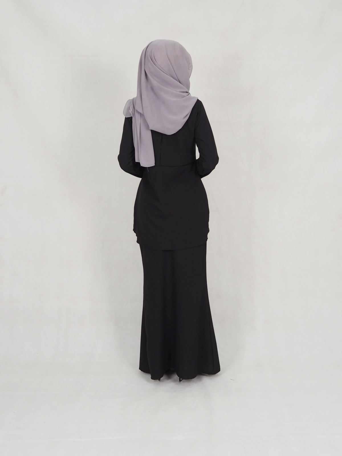 SW5239 BASIC MODERN KURUNG BLACK